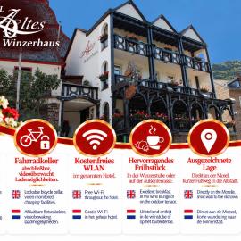 Hotel Altes Winzerhaus,科赫姆的飯店