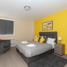 SAV Apartments Clarence Street-Loughborough, hotel v destinaci Loughborough