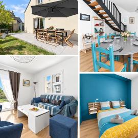 Maison familiale Damgan centre & plage