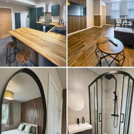 Stylish modern stay near Durham, Sunderland and Seaham