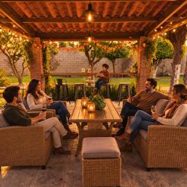 Valle de Catrinas, Cabaña, Jacuzzi y Fogata solo para ti