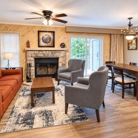 The Slalom House Near Jack Frost Lake Fireplace