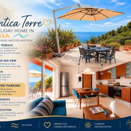 Piscina, terrazza panoramica e parcheggio