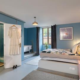 Suite Privée, Bain, Kitchenette, en Champagne, hotelli kohteessa Orges