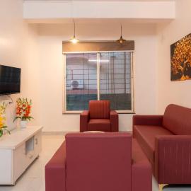 Home Vibe 2bhk by Royal Luxor Stays in Koregaon Park, Pune