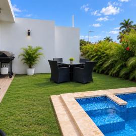 Villa Linn Bávaro Piscina privada Downtown, hotel u Punta Kani