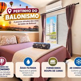 Apartamento inteiro em bairro nobre com conforto e ar-condicionado, hotel v mestu Boituva