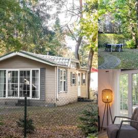 Charming Forest Chalet with Garden & Terrace in Gelderland