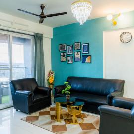 The Skyview Specious 3bhk Apartment by Royal Luxor Stays in Viman Nagar Pune: Viman Nagar şehrinde bir otel