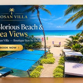 Josan Villa with a Glorious Beach and Sea View