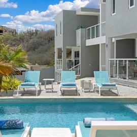 Casa Tortuga, Relaxed house for Family & Friends on Grote Berg, Curaçao, hotel i Grote Berg