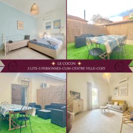 Le Cocon - Rénové, Clim, Terrasse, WIFI, Hypercentre, 5 personnes