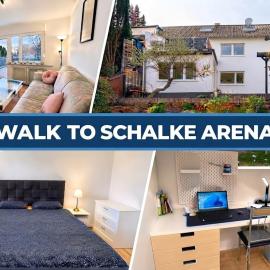 Top 3 Zimmer Appartment bei der Schalke Arena, Sport und Natur nähe Dortmund Essen Düsseldorf Oberhausen