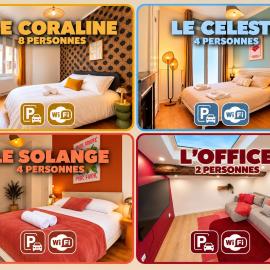 Résidence SOA - Appartements 2 à 8 pers - Parking, Hotel in Saint-Fons