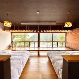 強羅テラス-箱根の山々が目の前に広がるテラス-和室付きのゆったり空間でリラックス-駐車場有