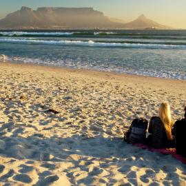 Beachfront Penthouse Dolphin Beach Table Mountain Views