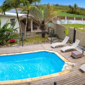 Villa élégante à Saint-François + Piscine privée ouverte toute l’année