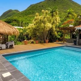Villa élégante avec vue sur la mer au Diamant + Piscine privée
