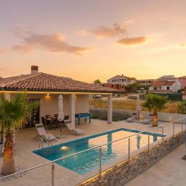New modern villa Riz with private pool near the town center and beach by WiiBuk