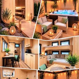 Tiny House mit privater Sauna, beheizten Whirpool, hotel u gradu Penig