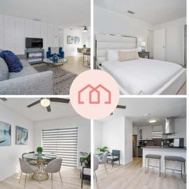 Blue Door Duplex Renovated Parking and Designed