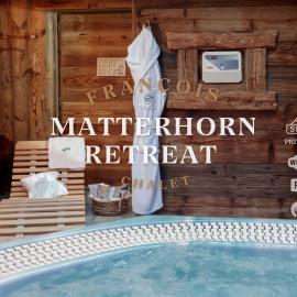 Chalet Matterhorn François - Central Alpine Chalet with Private SPA & Breakfast
