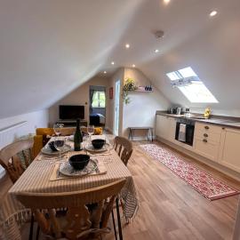 Self-contained annexe on organic dairy farm