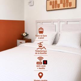 Charme&Poutres, Hyper Centre, Gare&Tram, Bastille, Self Check-in