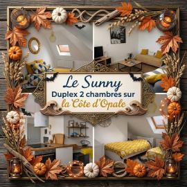 Le Sunny-Duplex Cosy 2 chambres Côte d'Opale, hotel di Outreau