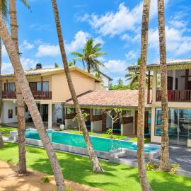 Noble Beach Villa, Waskaduwa, hotel di Waskaduwa