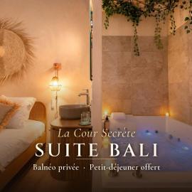 La Cour Secrète - Suite Bali - Balnéo privée - Escapade romantique à Carpentras