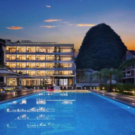 Yangshuo Qiyue Waterfront · Xiyue Haven (Ten-Mile Gallery Yulong River) โรงแรมในGaotian