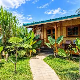 Tetebatu Sasak House Bungalow, hotel i Tetebatu