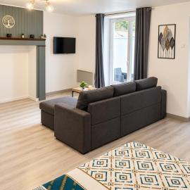 Cosy avec spa et sauna et jardin