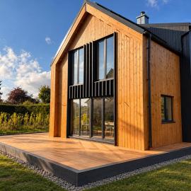 Holzhaus mit privater Sauna & Kamin, hotel em Schwasdorf