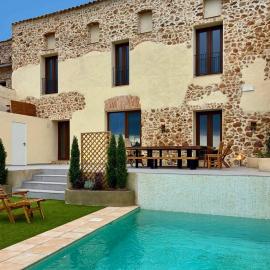 Casa Rural con piscina, barbacoa, jardín y terraza