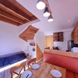 Charmant T3 en duplex proche des pistes, 6 pers.