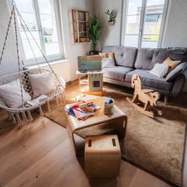 Elegantes Ferienhaus inmitten klarer Bergluft
