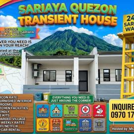 SARIAYA QUEZON TRANSIENT HOUSE 1bedroom