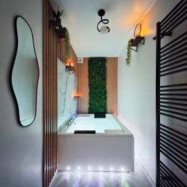 Suite Design Balnéo - Lit King size - Garage privé