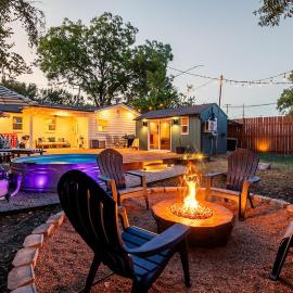 4BR Near Zilker SoCo Downtown Pool Fire Pit