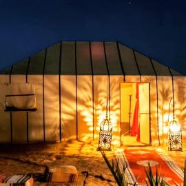 메르주가에 위치한 호텔 Sunset View Desert Camp