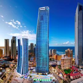 Hilton Surfers Paradise Hotel & Residences, hotel Gold Coastban