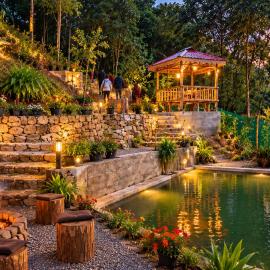 Spring valley Farmstay Dawaipani, hotel i Takdāh