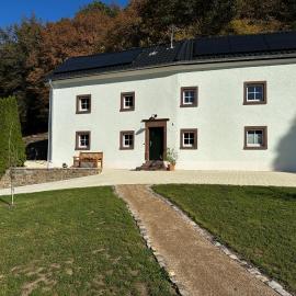 Zweifelscheid에 위치한 호텔 southEiFEL-greenCASA - Sauna-Wald-Auszeit