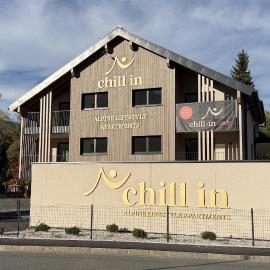 chill in - alpine lifestyle apartments, hotel v mestu Lofer