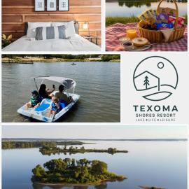 Spacious Wooden Suite #3 By The Lake at Texoma Shores Resort