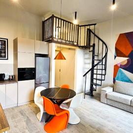 Apartament nad Odrą z antresolą, Rynek 500 m