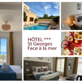 Viesnīca Hotel Saint Georges, Face à la mer pilsētā Kanēanrusijona