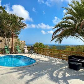 Mountain Villa with Sea Views